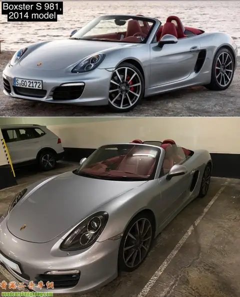 Porsche Boxster S 2014 model 2013 made