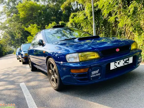 富士 Impreza WRX STi gc8 555 v limited edition